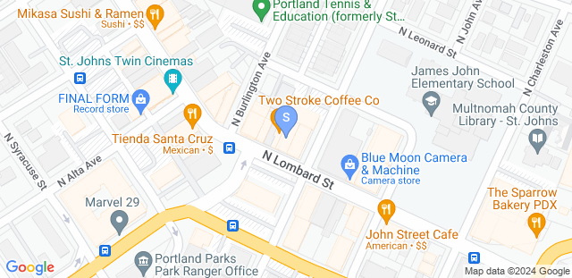 Map to St. Johns Boxing